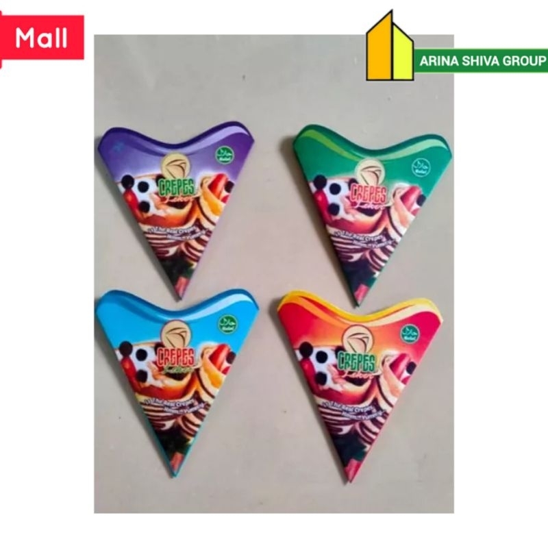 

[PAKET USAHA] 400 LEMBAR KEMASAN CREPES LIPAT JUMBO BAHAN DUPLEK PUTIH SUPER QUALITY | KERTAS LEKER KREPES CRISPY HIGH QUALITY | BOX LEKKER WAFFLE CROFFLE MURAH PRODUK TERBARU | TOKO KEMASAN ONLINE | TOKO ANEKA KEMASAN OFFICIAL | SHIVACORP 2006