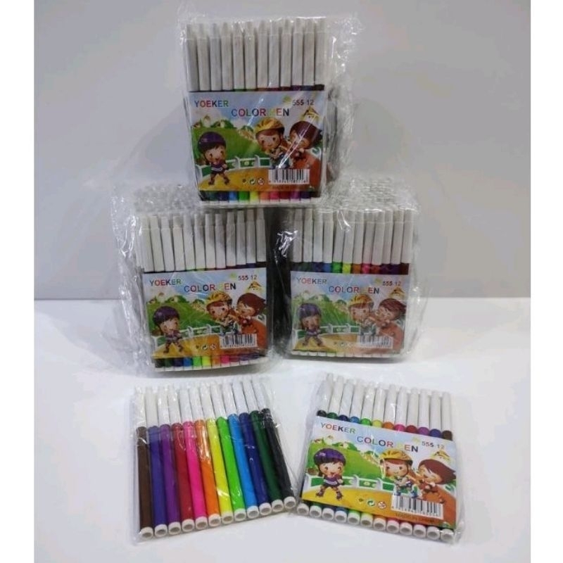 

Spidol Warna /Spidol Kecil 12 warna 828