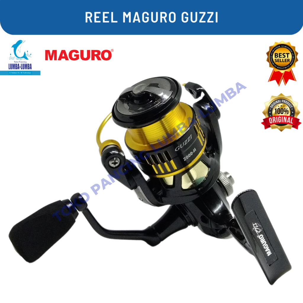 Reel Maguro Guzzi 2000 3000 / Reel Maguro / Katrol Maguro
