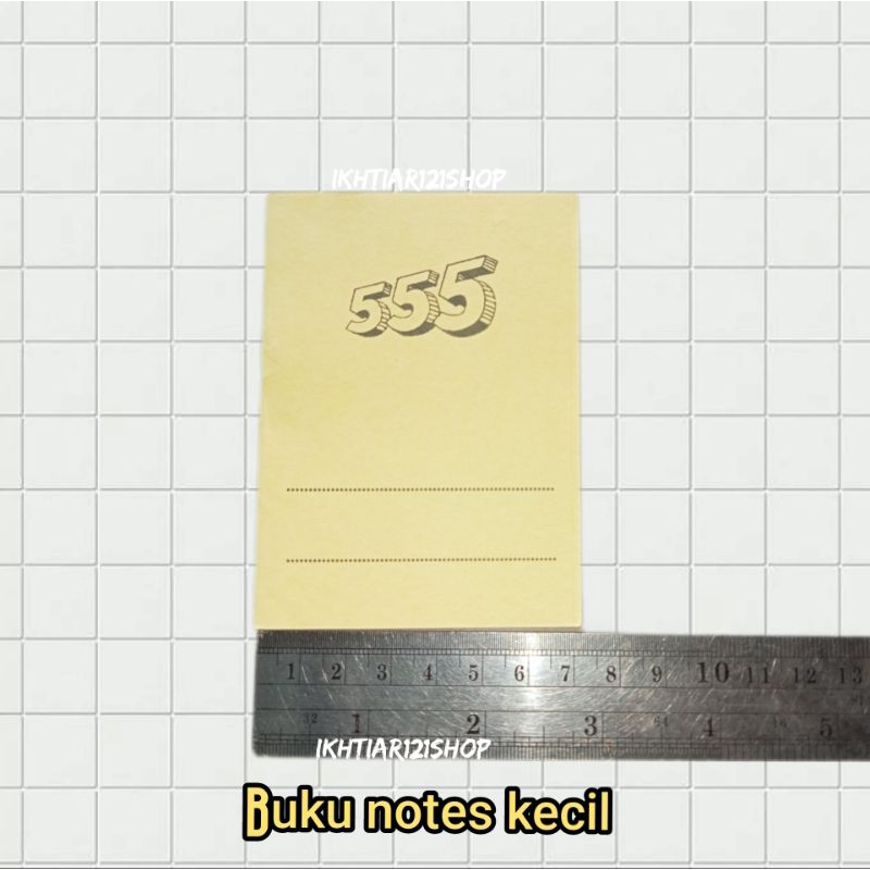 

Buku Notes Kecil Buku Tulis Notes Mini Ukuran A7