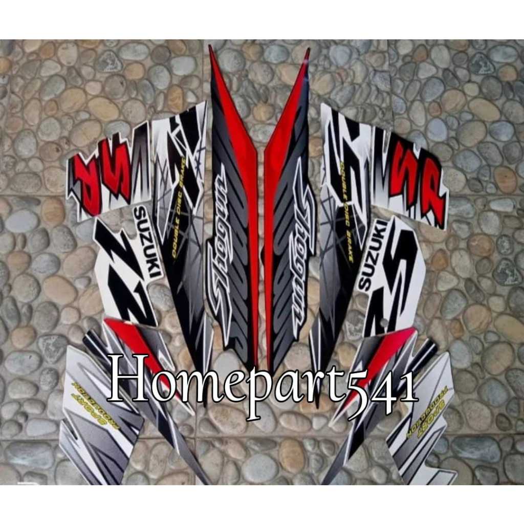 STRIPING STICKER LIST BODY SHOGUN SP 125 2007