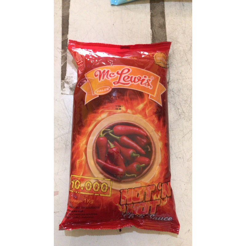 

MC LEWIS HOT N CHILI SAUCE 900GR