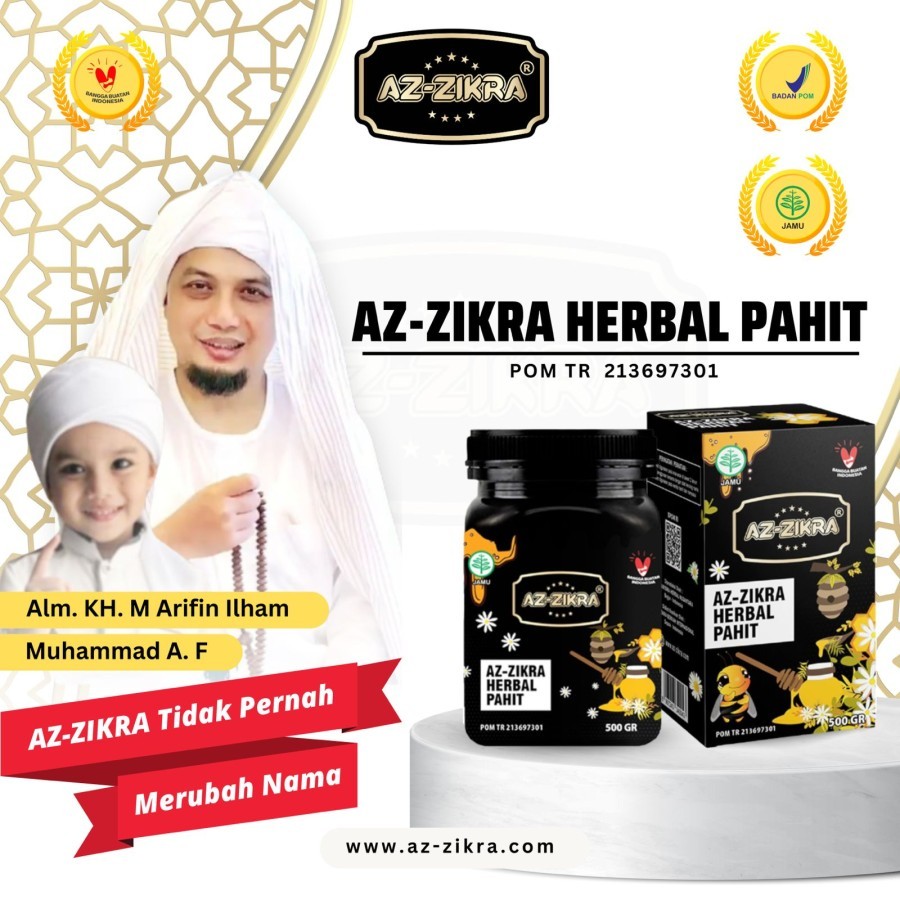 Madu Az-Zikra Az Zikra AzZikra Herbal Hitam Pahit 500gr Asli Original - herbal pahit