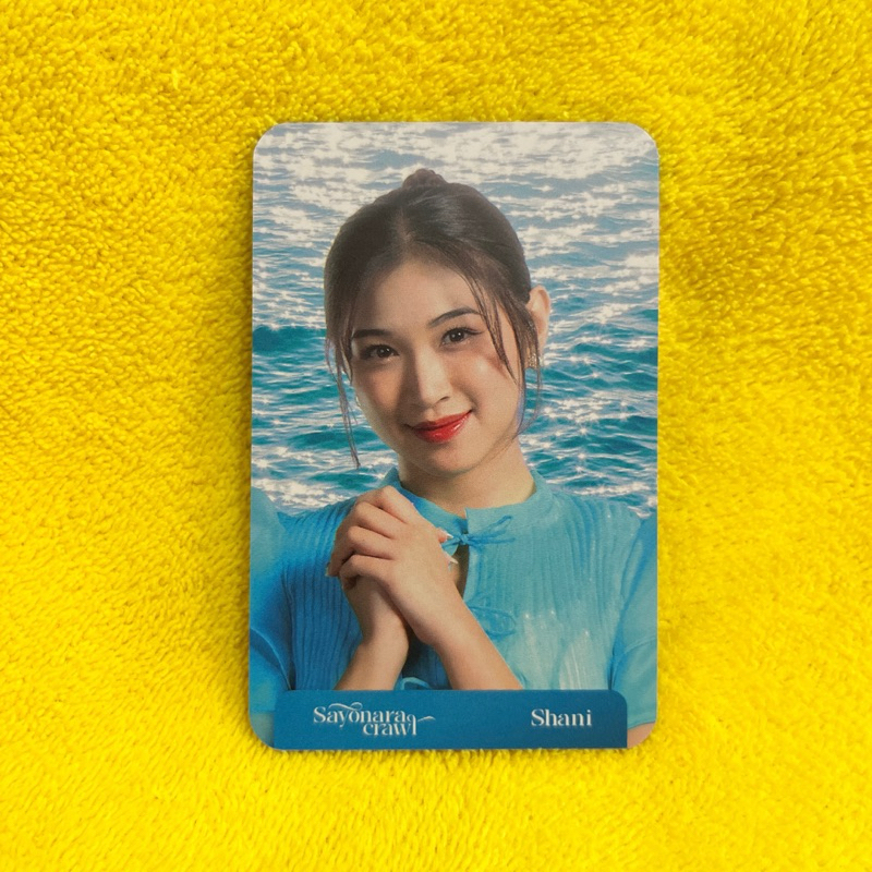 photocard jkt48 shani sayonara official