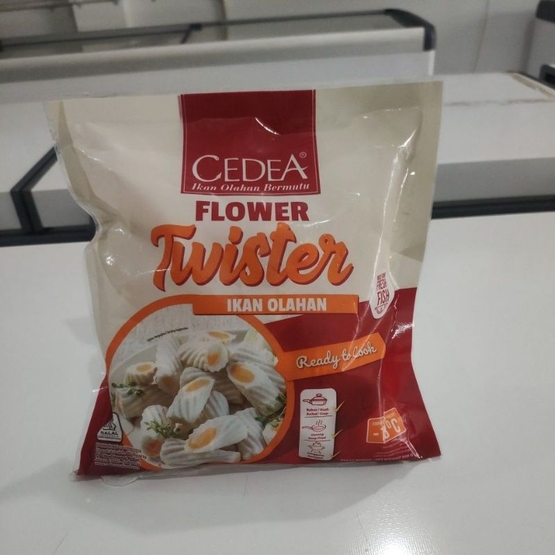 

Cedea Flower Twister / Ikan Olahan 500 gr