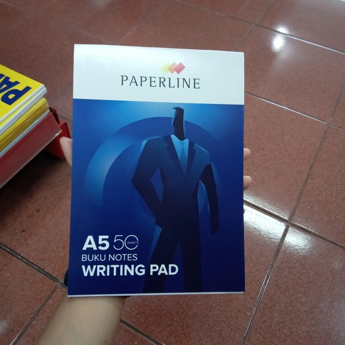 

Block Note / Writing Pad / Flip Over Pad / Buku Notes A5 50 Paperline