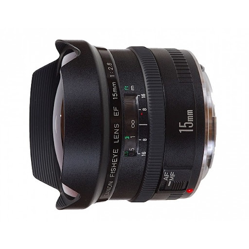 Lensa Canon EF 15mm f/2.8 Fisheye Ultra Wide Angle Full Frame - Baru Original