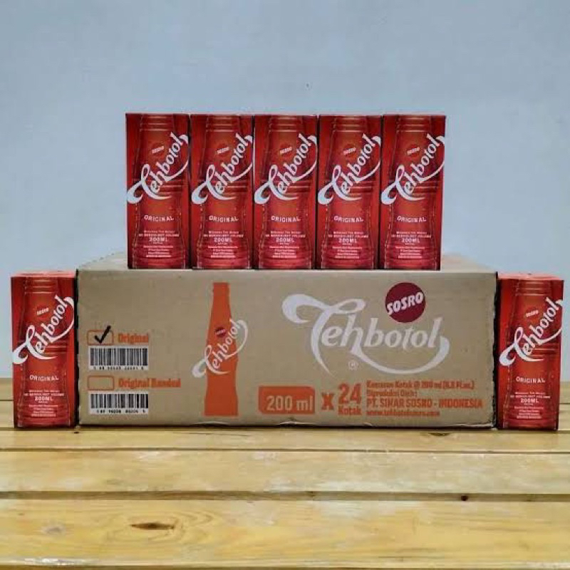 

Teh Sosro 200ml isi 24