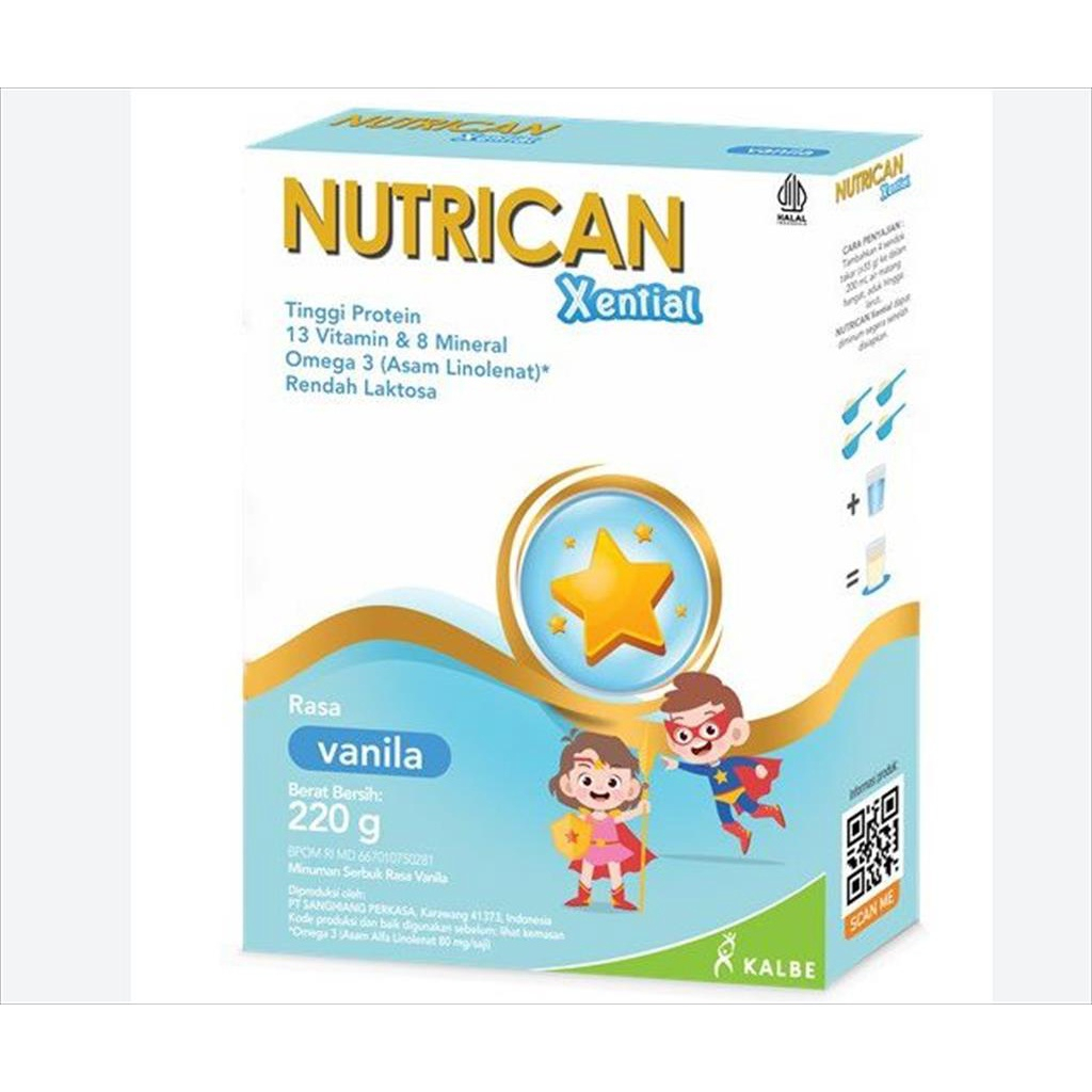 

Nutrican Xential - Nutrisi Khusus Pasien Kanker Anak Vanila