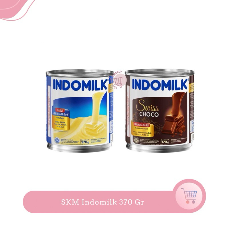 

Indomilk Susu Kental Manis Kaleng 370 Gr / SKM Indomilk Coklat Vanilla