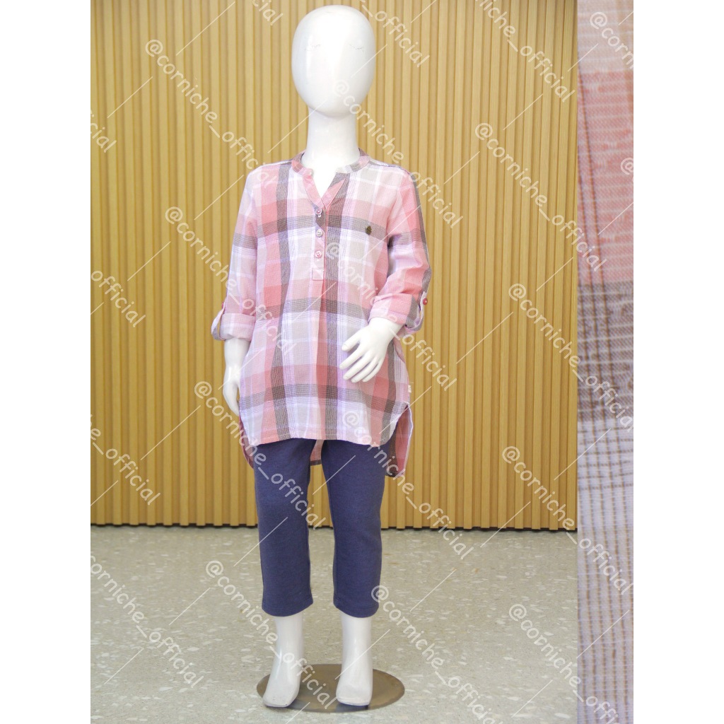 Corniche Kids Leica Blouse Kids Pink - TB K23293