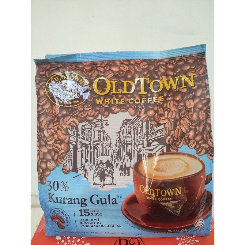 

OldTown White Coffee Less Sugar Original Malaysia 15Sticks x 35Gram