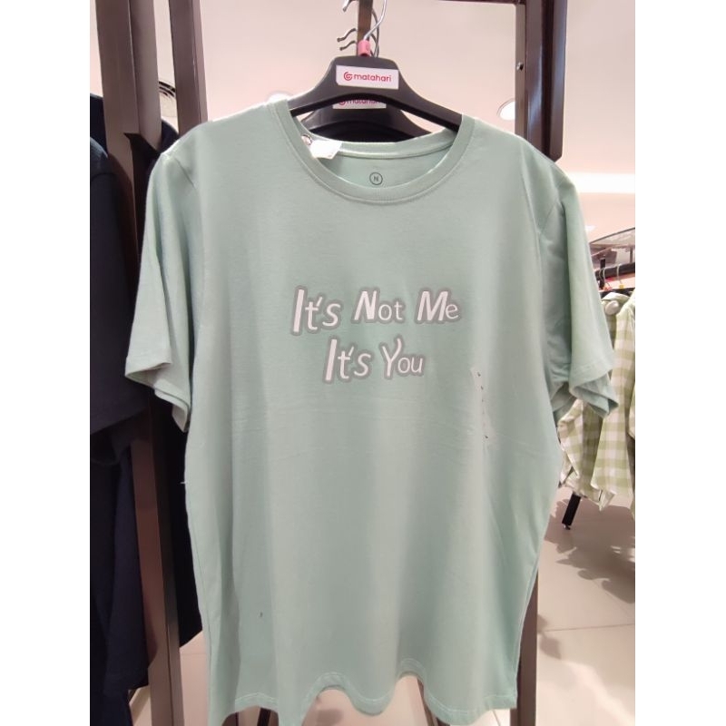 baju kaos lucu wanita original brand NEVADA dari (PT. matahari)