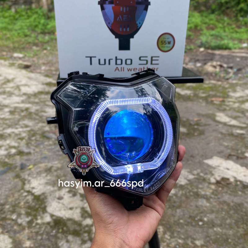 Lampu Biled CRF AES Turbo SE 3 warna