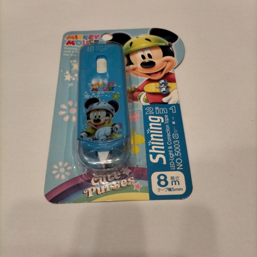 

Mickey Mouse - Led Light & Correction Tape