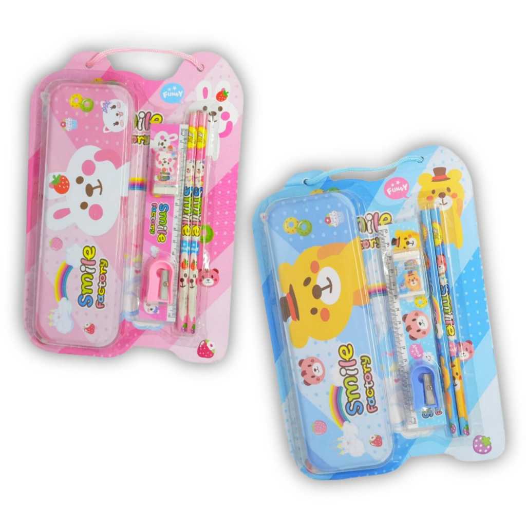 

OSM JKT S6139 Set Alat Tulis 6 in 1 / Stationery Set Souvenir Anak / Paket Alat Tulis Sekolah /