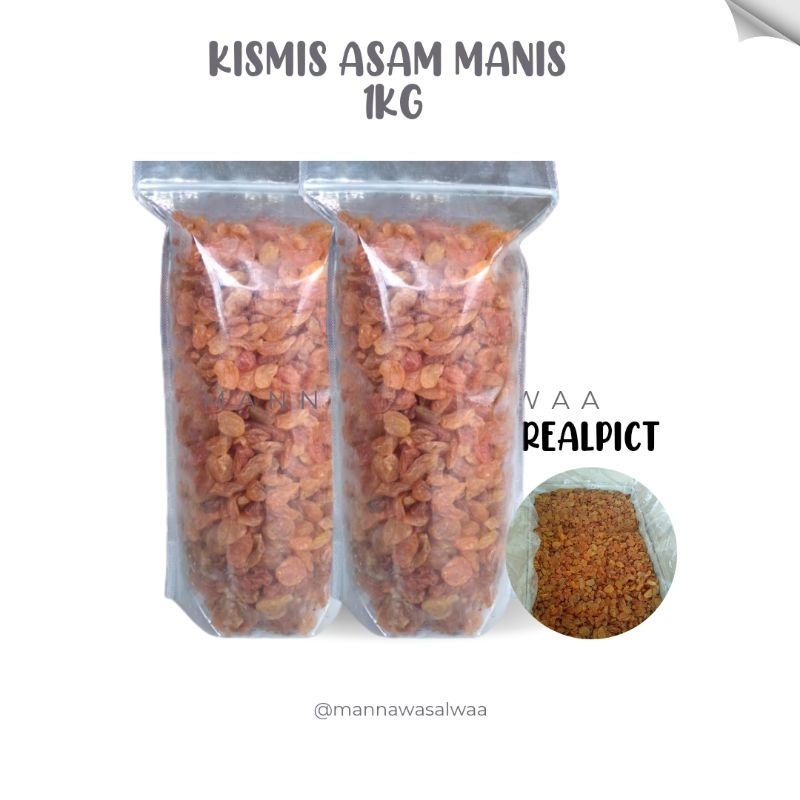 

Golden Raisin Kismis asam manis 1kg | Oleh-oleh haji dan umroh