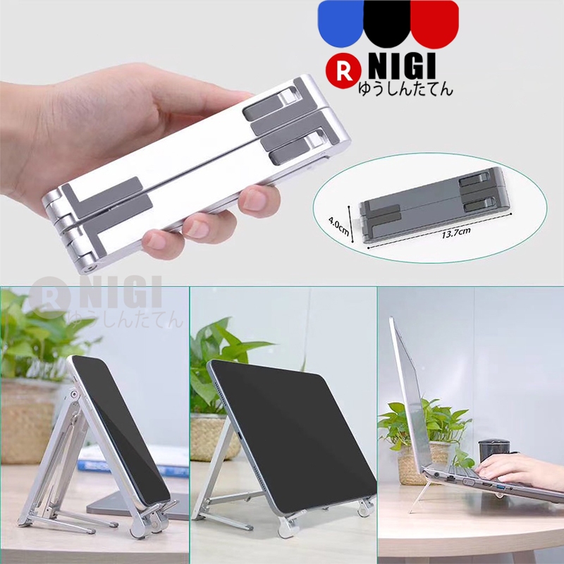 NIGI Penahan Laptop Dapat Dilipat Cooler Laptop Praktis/Holder Laptop Stand