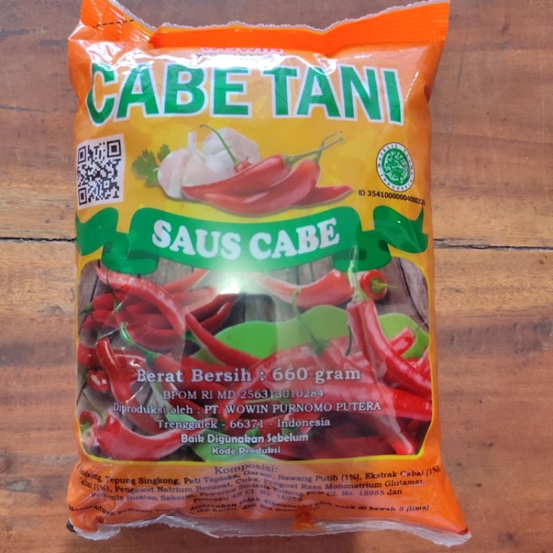 

Saus Cabe Tani / Saus Pedas / Saus Sambal