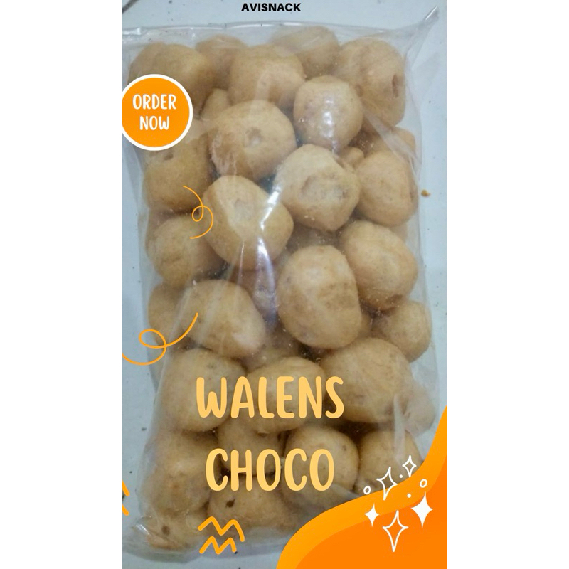 

Snack Kue Soes Wallens Coklat 250 gram || KUE SUS SOES ANEKA SNACK KILOAN