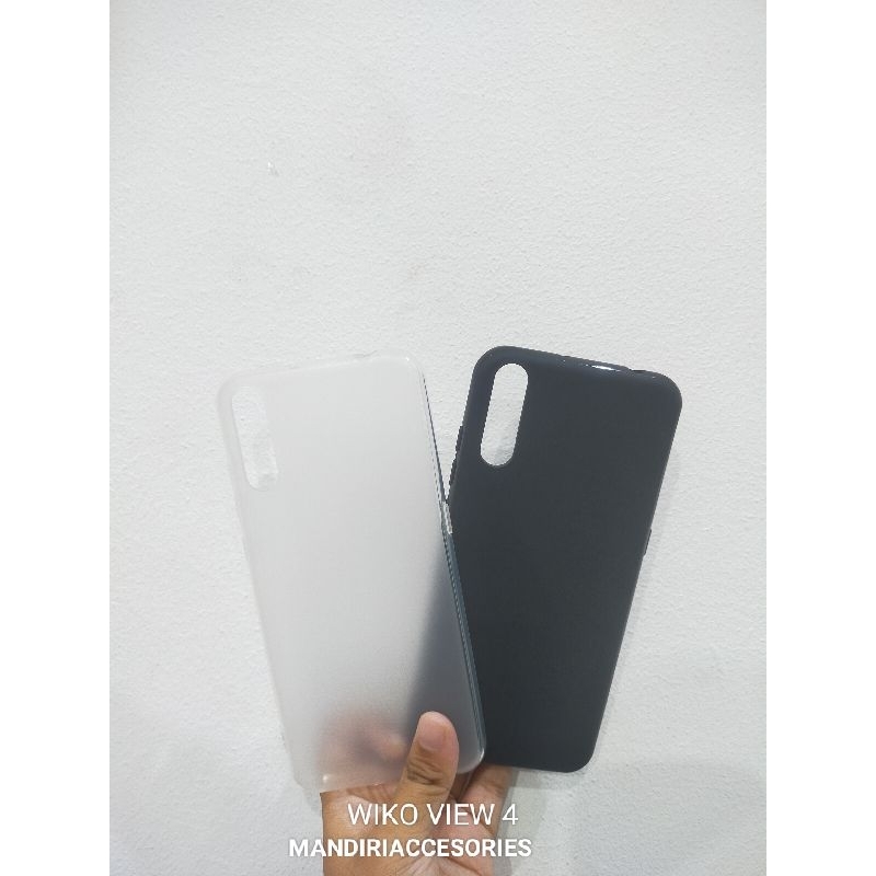CASE SILIKON WIKO VIEW 4 SOFTCASE CASING MYUSER NEWGENE SOFTSHELL