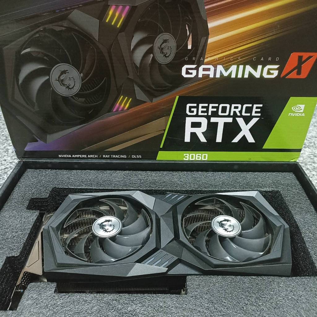 MSI RTX 3060 12GB GDDR6 // RTX3060 GAMING X VGA GAMING