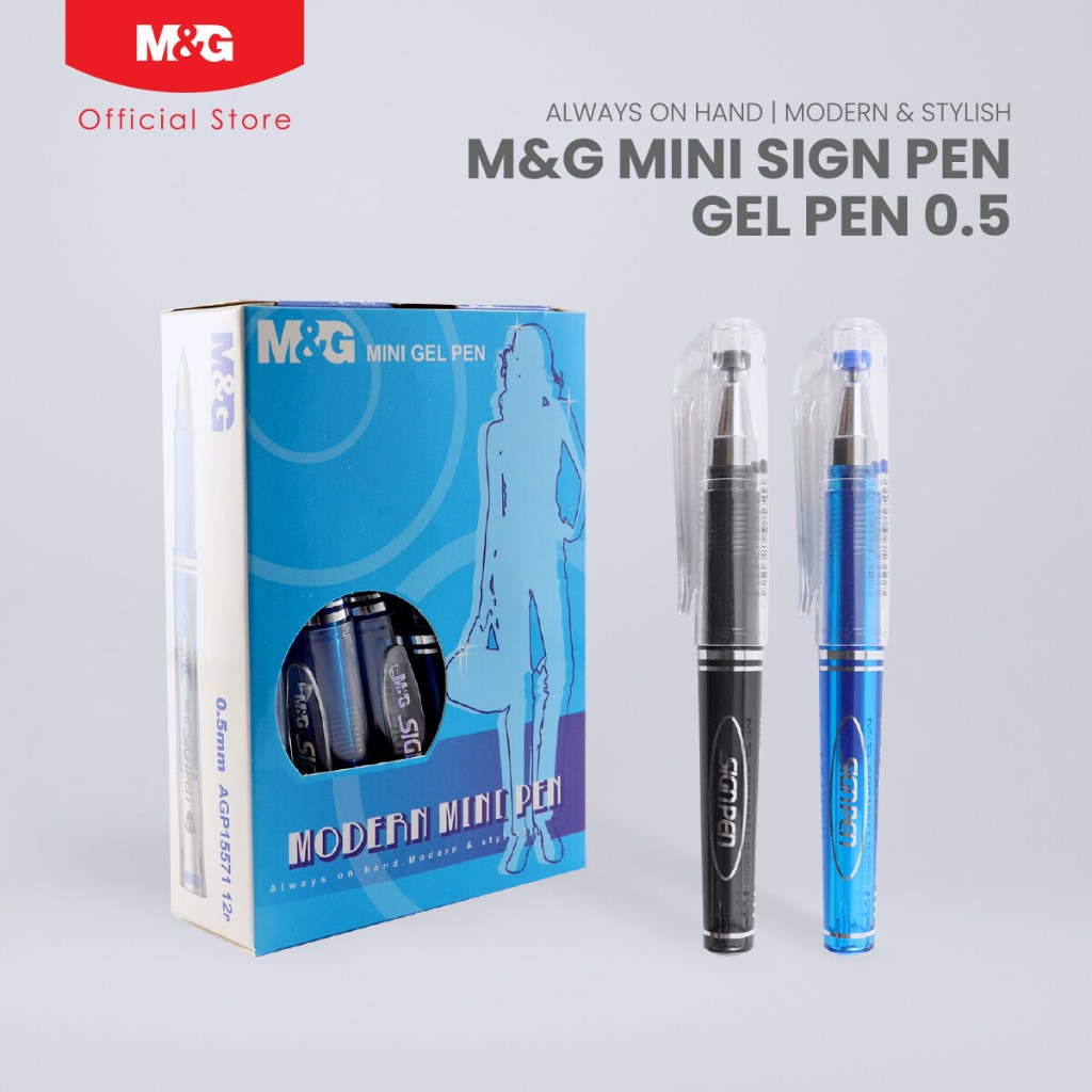 

MINI PEN/BULPPOINT MINI 0.5mm HITAM/BIRU AGP15571
