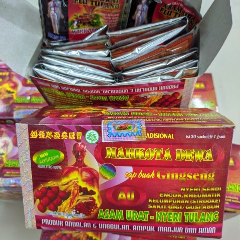 

serbuk obat penghinag asam urat