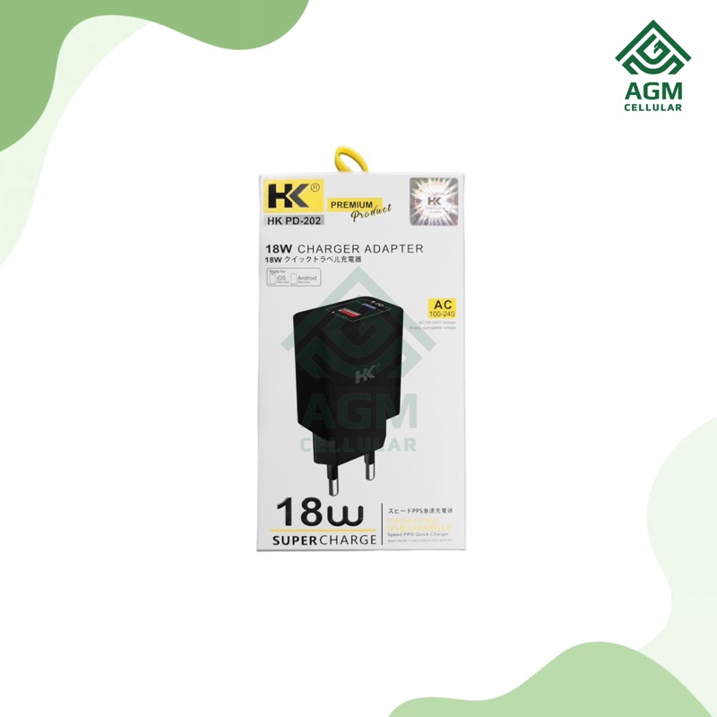 BATOK HK-D202 CHARGER ADAPTER 18W