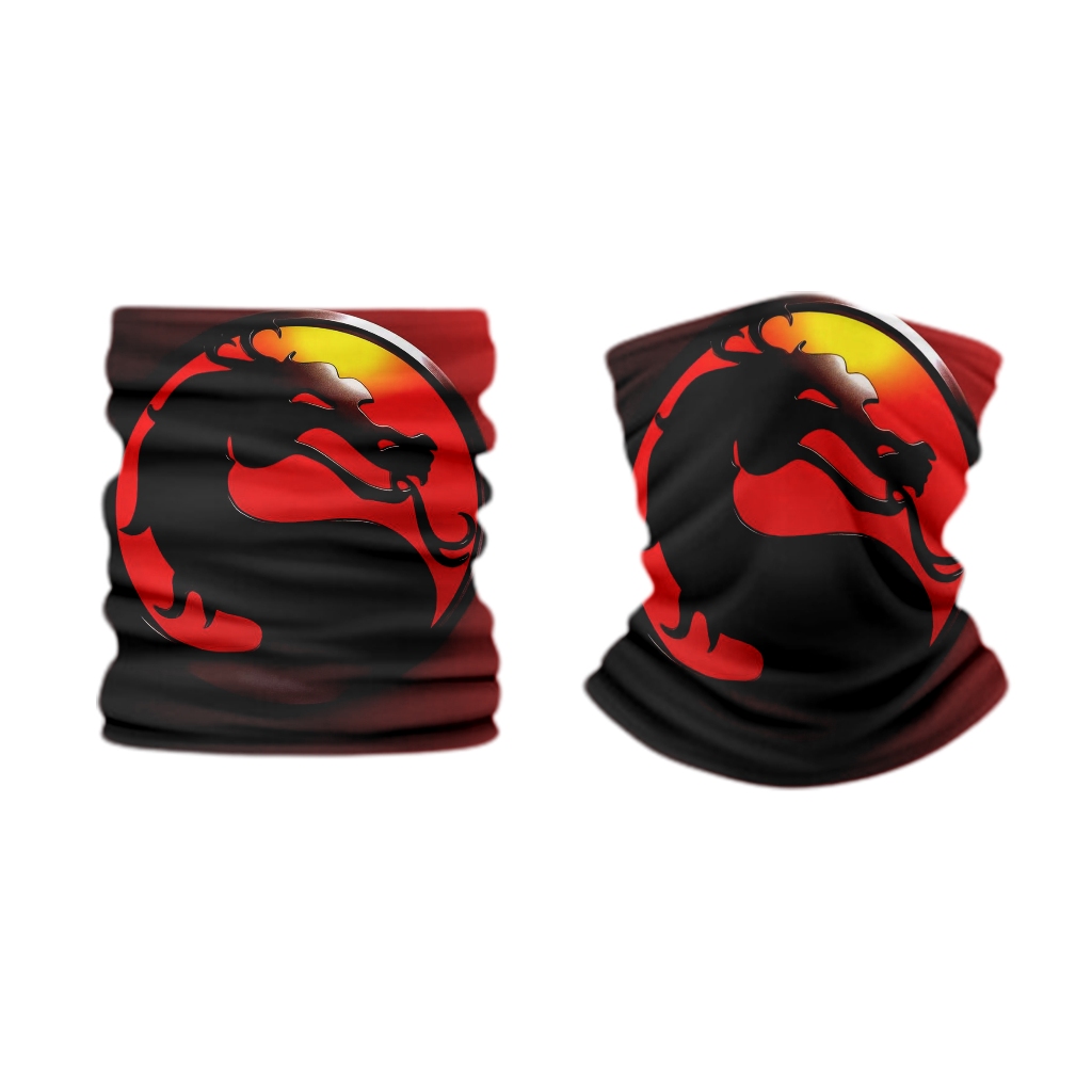 buff masker bandana motif mortal combat / masker kung lao mortal combat