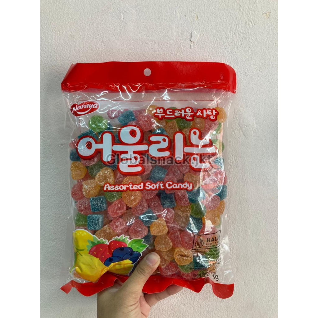 

NARAYA SOFT CANDY ASSORTED 1KG