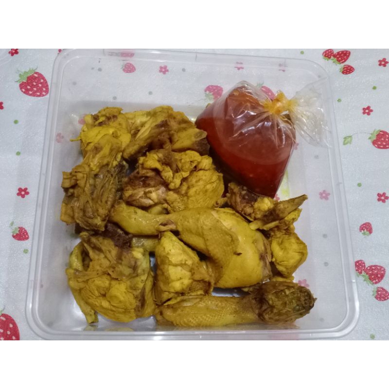 

Ayam ungkep 1 ekor plus sambal