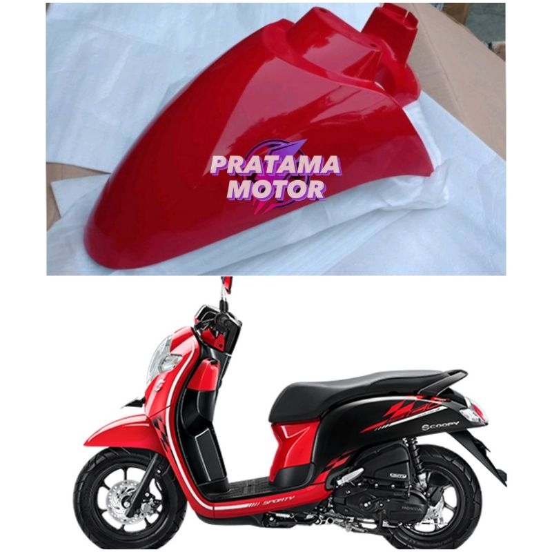 Spakbor Depan Honda Scoopy Fi Donat 2018 2019