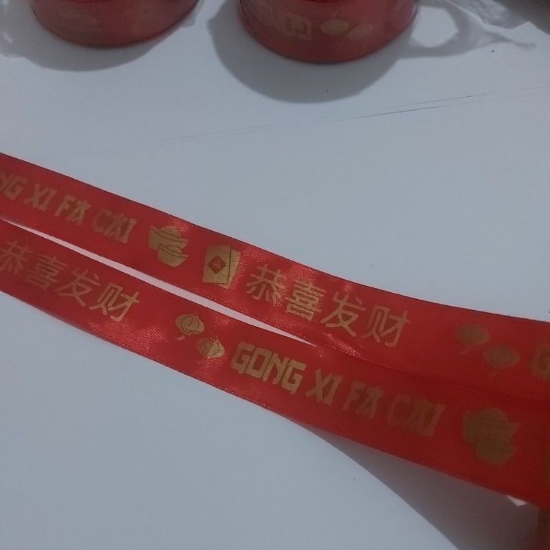

pita satin 2.5 cm imlek cny harga 1 rol