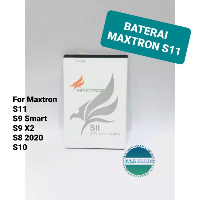 BATERAI /BATTERY MAXTRON S11 FOR MAXTRON S11/ S9 SMART/S9 X2/S8 2020/S10 ORIGINA