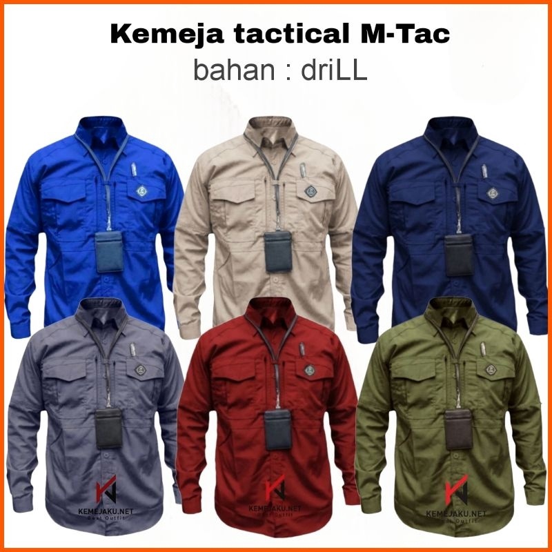 BestKemeja Tactical M Tac  kemeja mtac  Baju PDL Tactical  Kemeja Taktical  Kemeja Tactical Lengan P