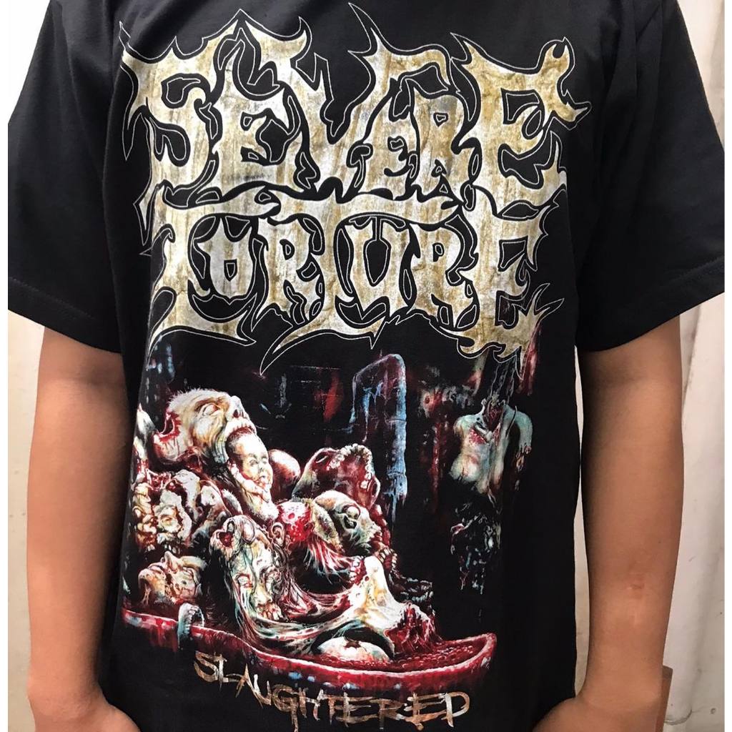 ORIGINAL TSHIRT SEVERE TORTURE - SLAUGHTERED