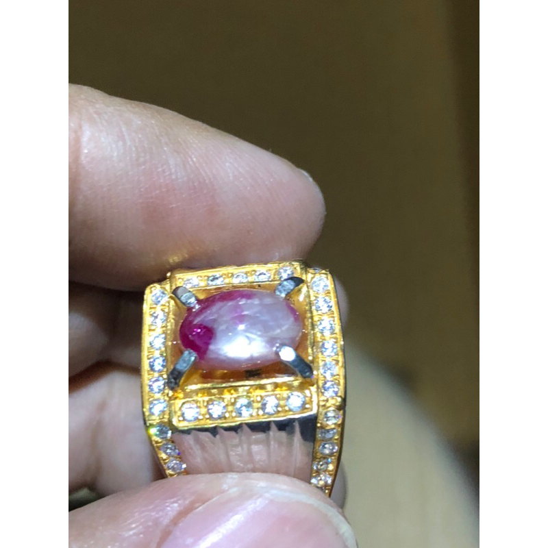 Ruby Star Burma Belang NTE 5,02ct