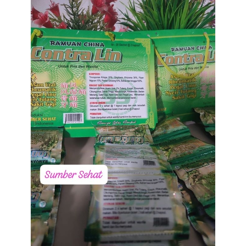 

Kapsul RAMUAN CHINA CONTRALIN Original