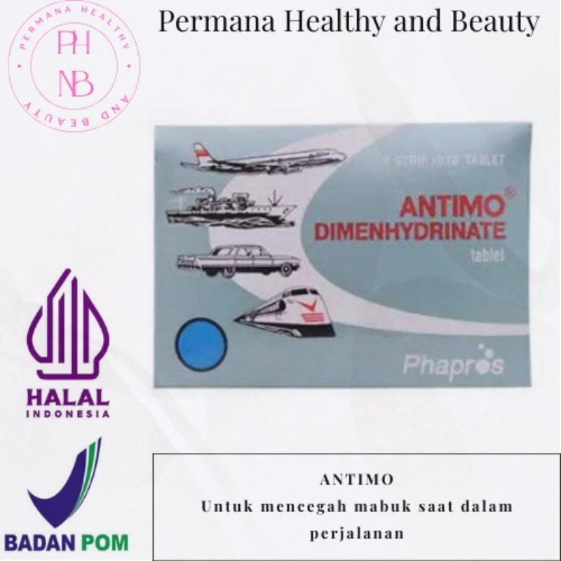 Antimo / Antimo Strip Isi 10 Tablet / Antimo Dewasa
