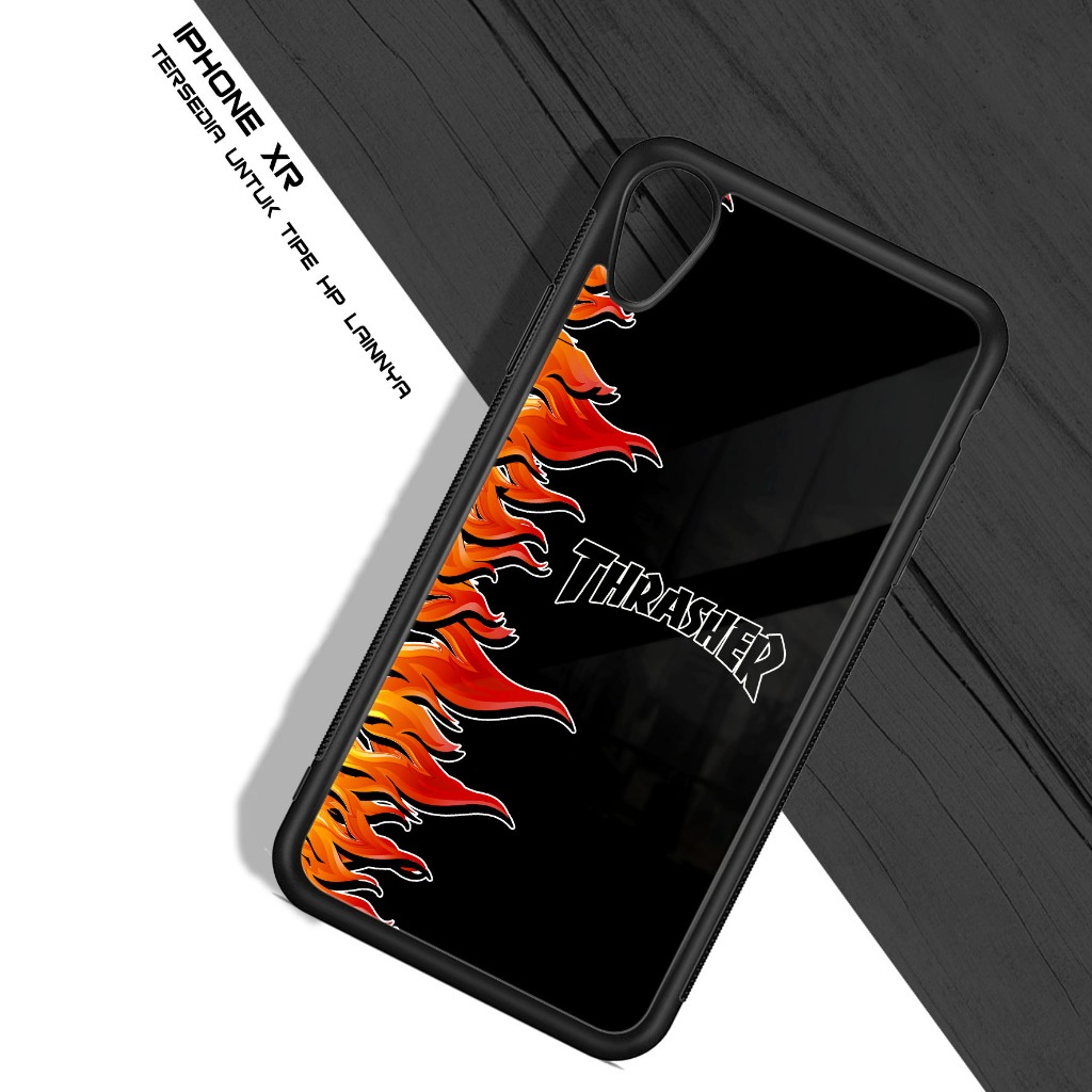 Case Apple / Iphone XR - Casing Hp Iphone XR - ( FIRE WALLPAPER ) - Case Hp - Casing Hp - Softcase H