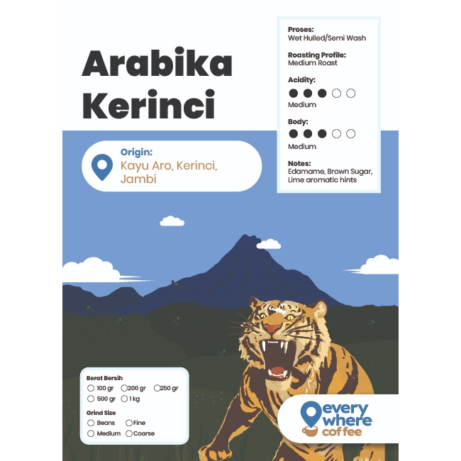 

Biji Kopi Arabika Kerinci