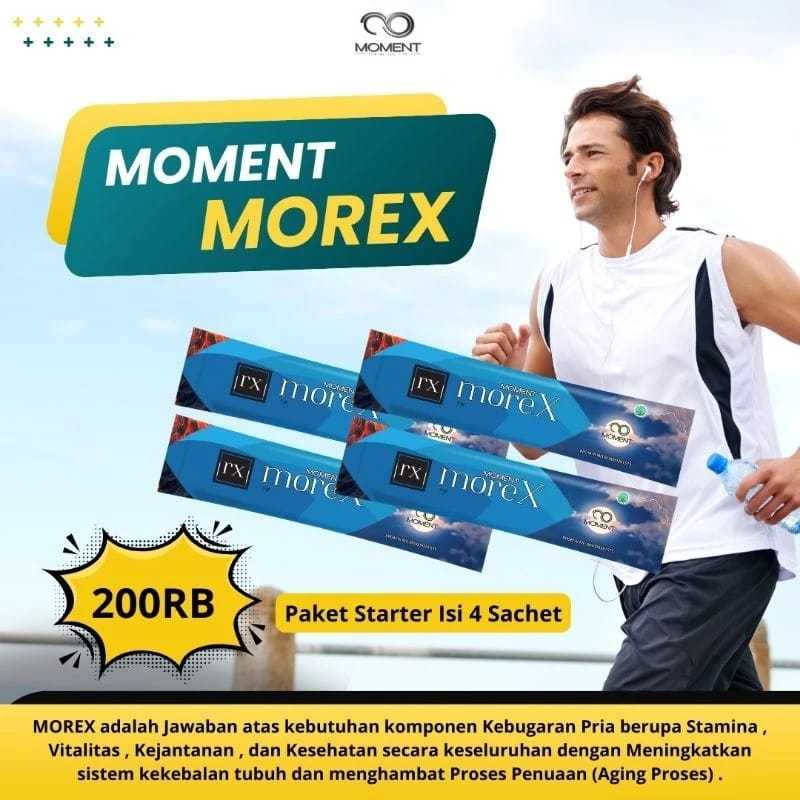 MOREX MOMENT ORIGINAL ISI 4 SACHET