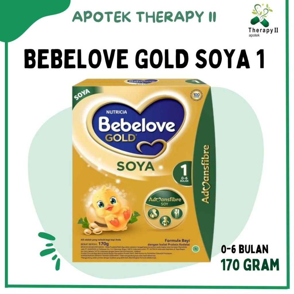 

BEBELOVE GOLD SOYA 1/SUSU FORMULA BAYI 0-6BULAN/SUSU ALERGI SAPI