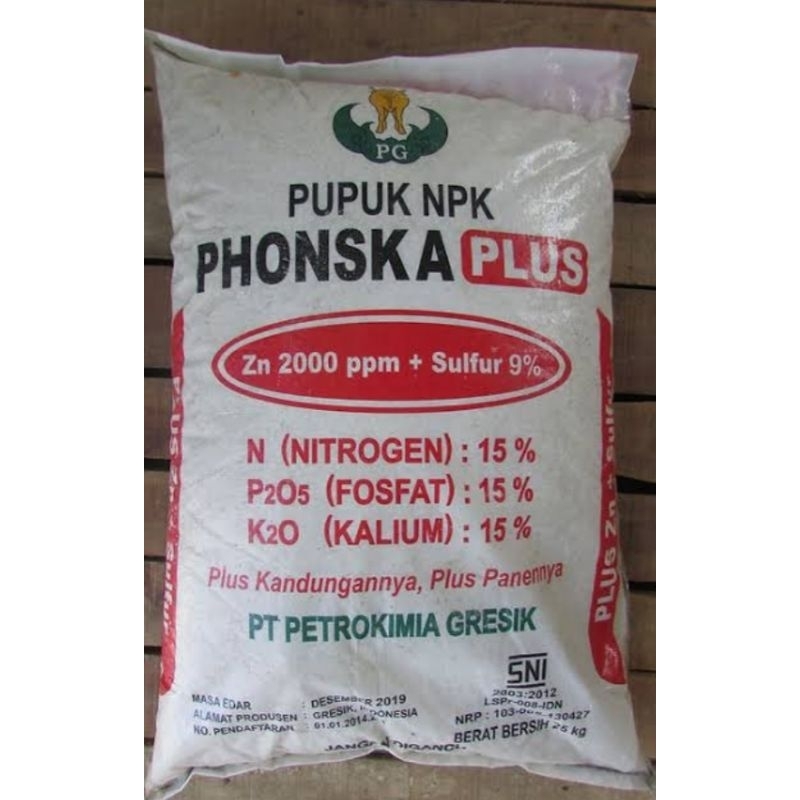 Pupuk phonska plus ecer 1kg non subsidi