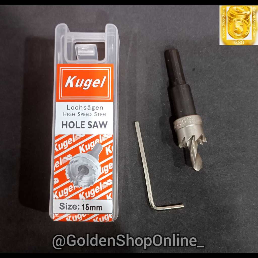 Hole Saw Kugel HSS 15mm Kugel