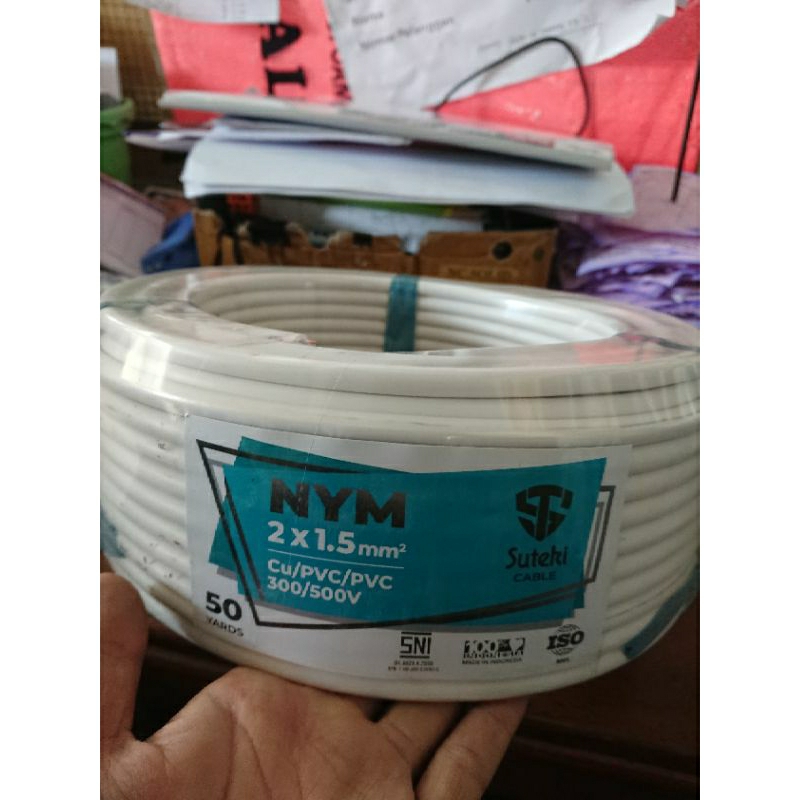 kabel NYM 2x1,5mm suteki SNI