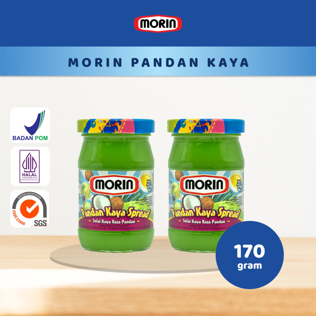

MORIN SELAI PANDAN KAYA 170 GR PAKET ISI 2