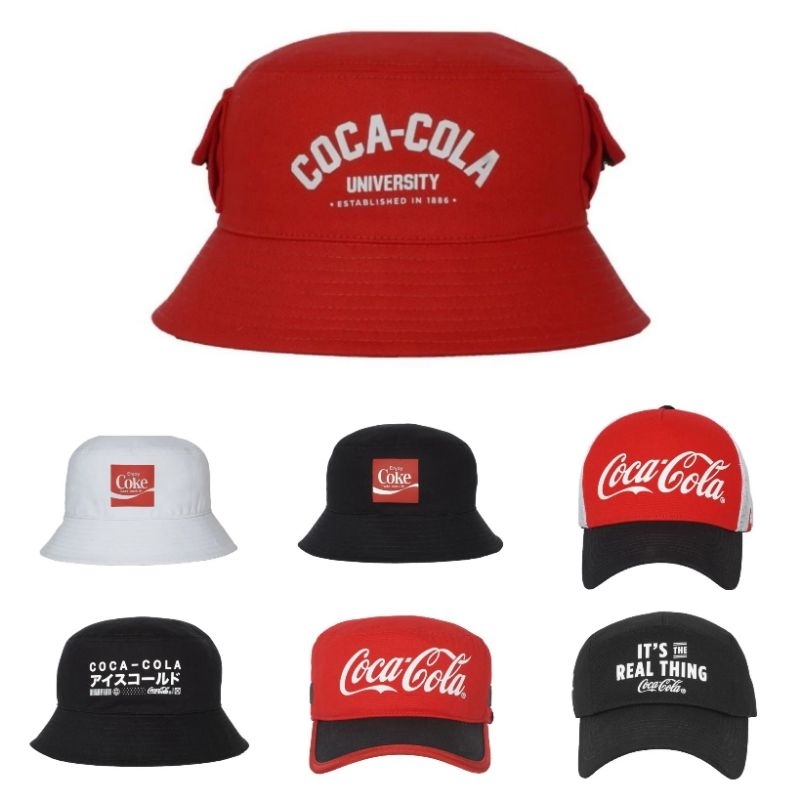 Topi Kalibre Pria Wanita Original X Coca Cola
