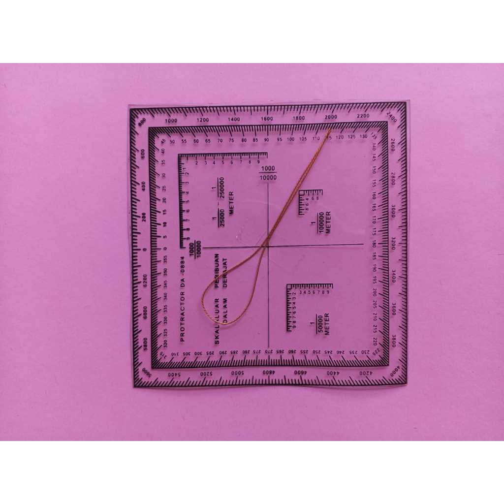 

Douglas Protractor Alat Bantu Peta Navigasi